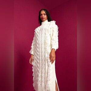 Farm rio midi sweater dress